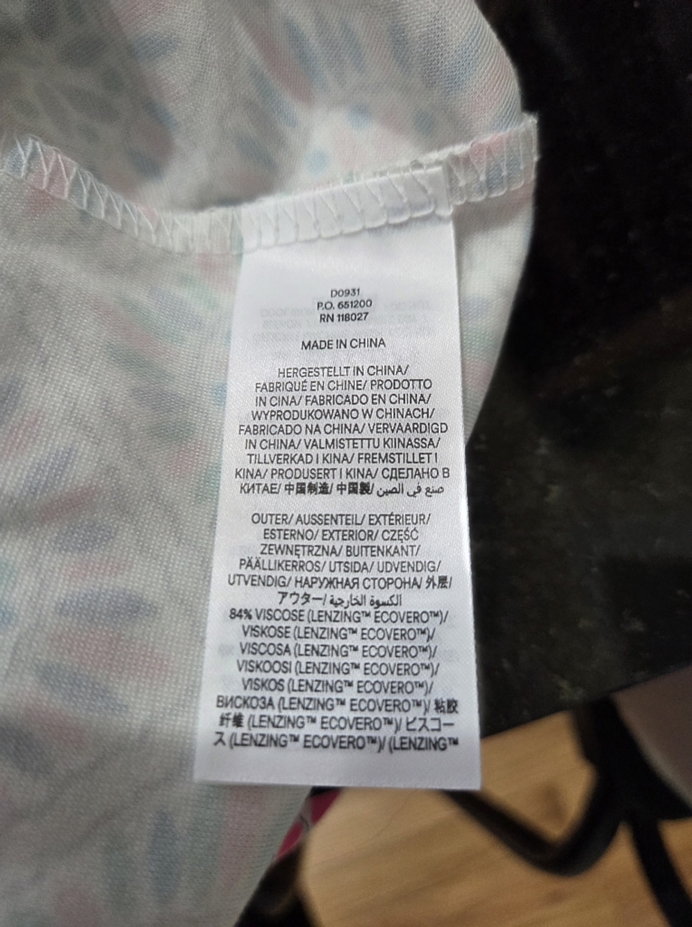 Boden Pink & Teal Mosaic Square-Neck Sundress - Size 14R - Picture 9 of 9